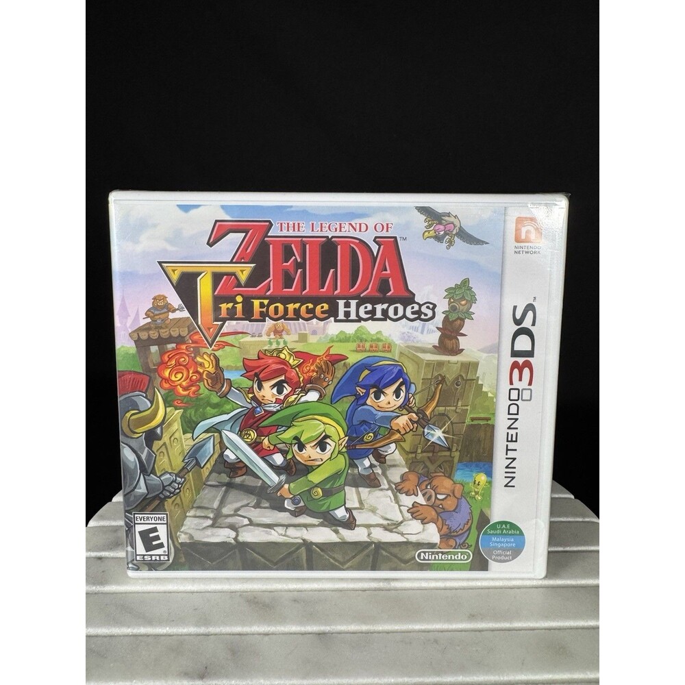 The Legend of Zelda: Tri Force Heroes 3DS New Sealed Game [Multiplayer, 2015]